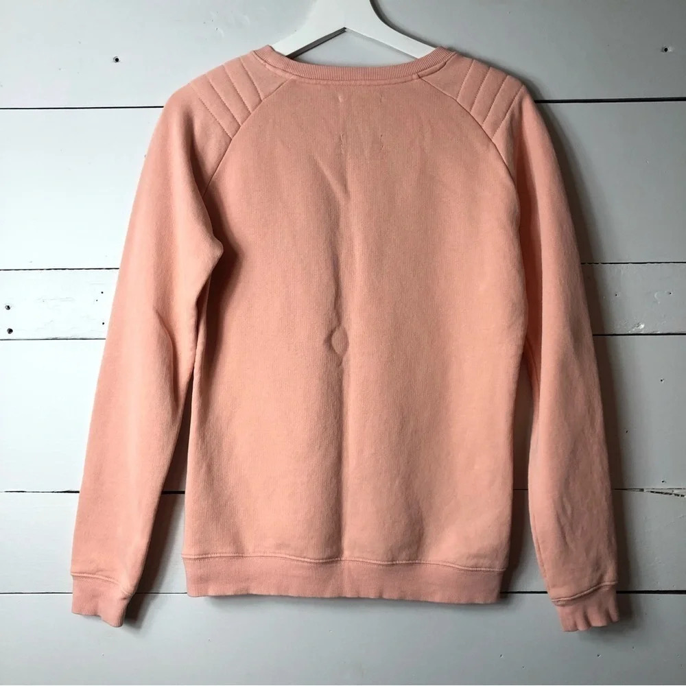 Zoe Karssen Sweatshirt Eau Yeah in Pink Size Small - Picture 5 of 6